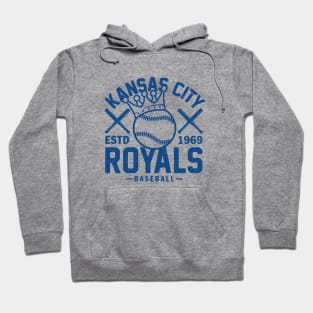 Kansas City Royals Retro 1 by Buck Tee Hoodie